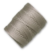 C-Lon Tex 400 Bead Cord 0,90mm  Silver x 35 m