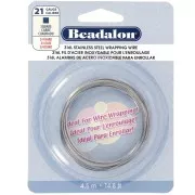 Square wire 0.72 mm - 316L stainless steel x4.5m