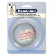 Square wire 0.81 mm - 316L stainless steel x3m