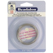 Half-round stainless steel wire 0.81mm x9m|raw }}