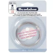 Round wire 0.64 mm - 316L stainless steel x10m