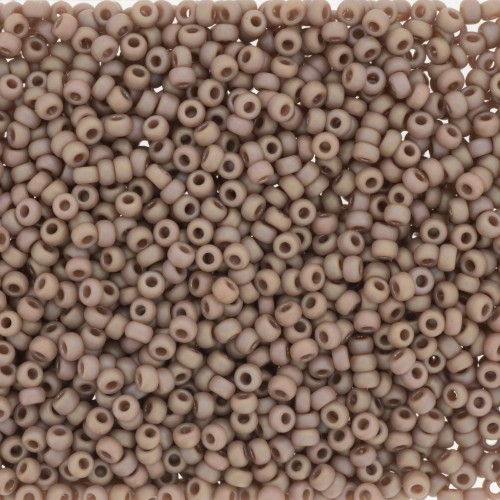 Miyuki Seed beads 11/0 4694 - Opaque Glazed Lavender Mat AB x8g