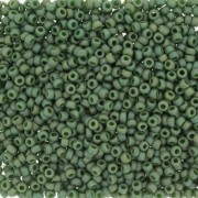 Miyuki Seed beads 11/0 4700 - Opaque Glazed Shamrock Mat AB x8g