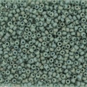 Miyuki Seed beads 11/0 4701 - Opaque Glazed Celadon Mat AB x8g|raw }}