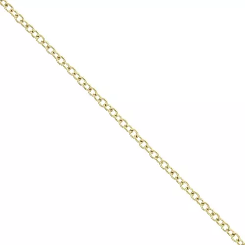1.45mm Stainless Steel 316L Cable mesh chain - Gold Tone x50 cm