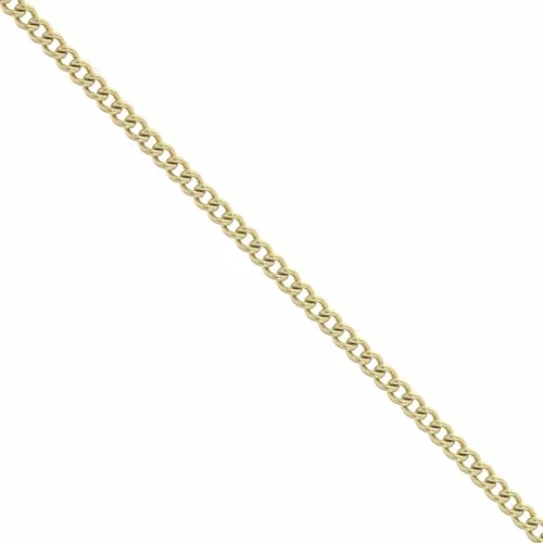 1.8mm Stainless Steel 316L Curb chain - Gold Tone x 50cm