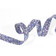 Bias ribbon Liberty Eloïse Baltique x1m