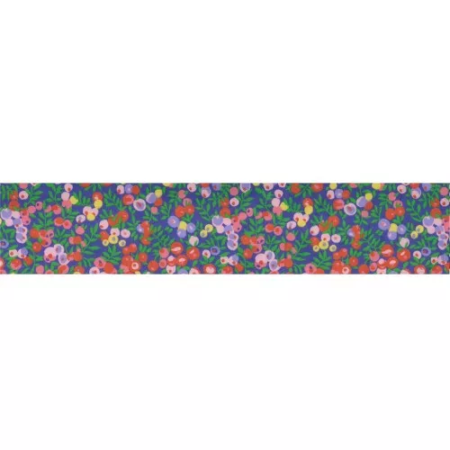 Bias ribbon Liberty Wiltshire Cobalt x1m