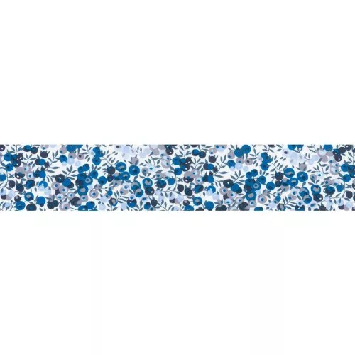 Bias ribbon Liberty Wiltshire Curaçao x1m