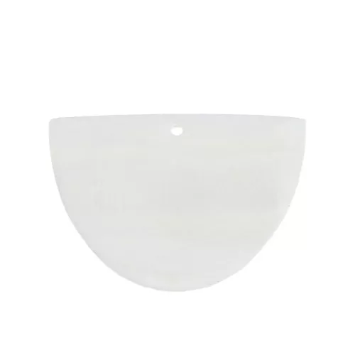 25x35mm Mother-of-pearl half-moon pendant - Natural x2