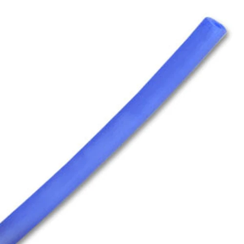 Plastic hollow cord 4mm Capri Blue x 2 m