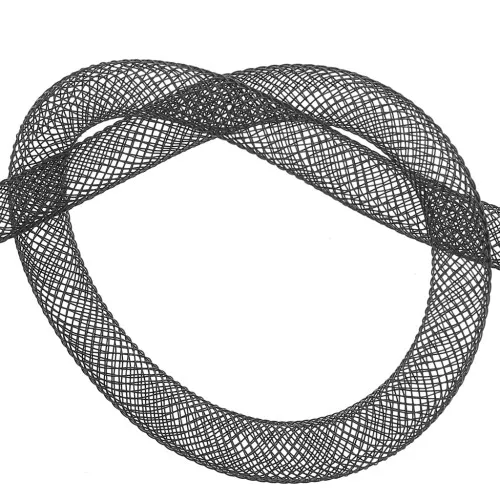 In mesh 8mm Black x 2 m