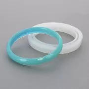 61x9.5x6mm Silicone mould to make resin facetted bracelets x1