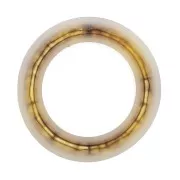 56x16x8mm Silicone mould to make resin facetted bracelets x1