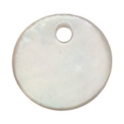 10mm Mother-of-pearl round sequin - Natural x6|raw }}