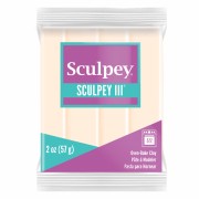 Sculpey III Polyclay 57 gr Translucent (n°010)|raw }}