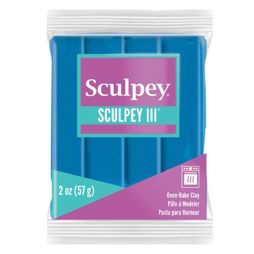 Sculpey III Polyclay 57 gr Turquoise (n°505)