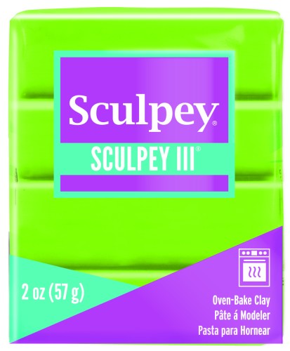 Sculpey III Polyclay 57 gr Granny smith (n°1629)
