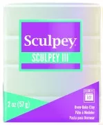Sculpey III Polyclay 57 gr Pearl (n°1101)
