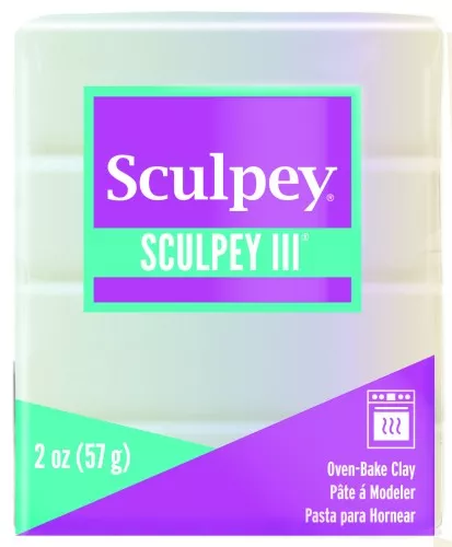 Sculpey III Polyclay 57 gr Pearl (n°1101)