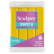 Sculpey III Polyclay 57 gr Yellow (n°072)|raw }}