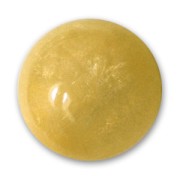 Polaris round bead mosso 14mm Golden x1|raw }}