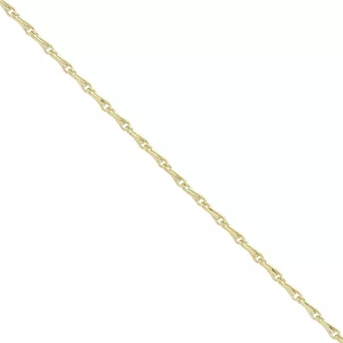 1.4mm barleycorn chain - Gold Plated 3 microns x50 cm