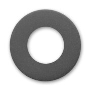 Polaris Rondelle 12mm Jet Hematite x1|raw }}