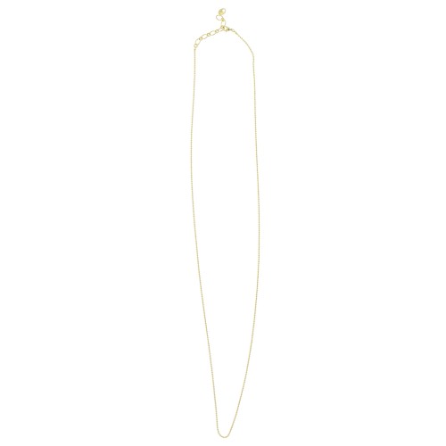 1.5mm Ball chain choker - fine Gold plated x 1