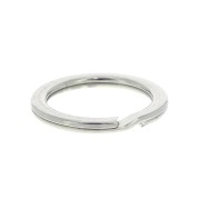 29mm Keychain to customize - Rhodium Tone x1|raw }}