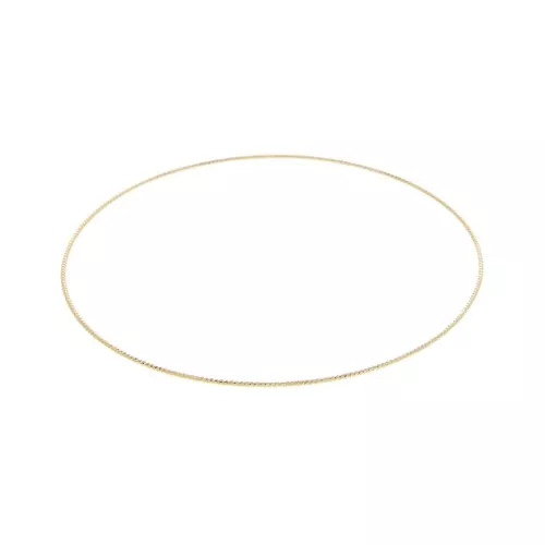 65mm fine bangle bracelet - Gold plated 3 micron x1