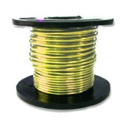 Copper wire 0.90mm Chartreuse x 8 m|raw }}