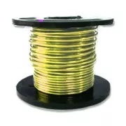 Copper wire 0.90mm Chartreuse x 8 m