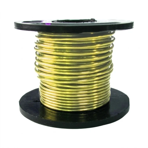 Copper wire 0.90mm Chartreuse x 8 m