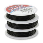 Elasticity wire 0.5 mm - Black x25m|raw }}