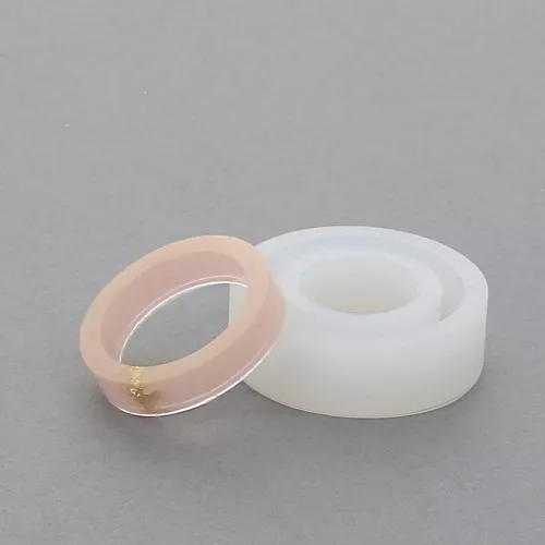 Silicone mold for wide resin rings - Size 53 x1