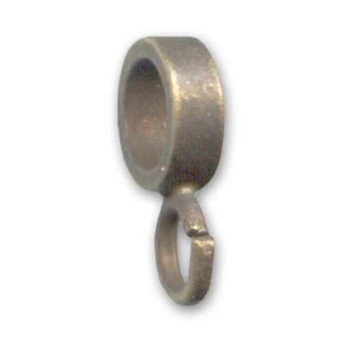Bail for 4mm cord Bronze tone x1