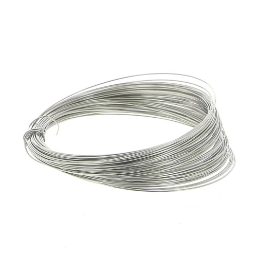 0.50 mm Round 304 Stainless Steel Wire, 15 m