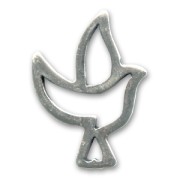 Dove 31mm Old silver tone x1|raw }}