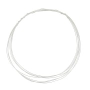 0.4mm Half-Hard round wire - annealed - 925 Sterling Silver x 2m