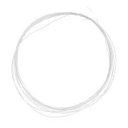 0.2 mm Half-Hard round wire - annealed - 925 Sterling Silver x 2m