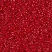 Miyuki Delica 11/0 DB0791 - Dyed Semi Mat Opaque Bright Red