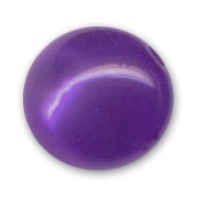 Polaris round bead glossy finish 14 mm Purple Velvet x1|raw }}
