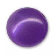 Polaris round bead glossy finish 14 mm Purple Velvet x1