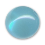 Polaris round bead glossy finish 10 mm Aquamarine x1|raw }}