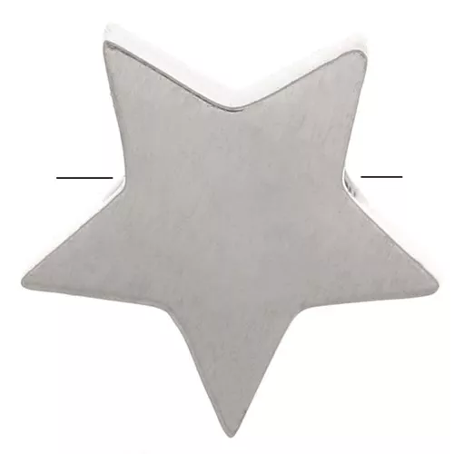 8mm Stainless Steel slider bead for 1.8 mm cord - Star x1