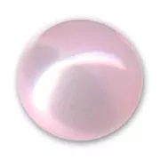 Polaris round bead glossy finish 8 mm Light Rose x1
