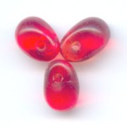 Mini-Drops 4x6mm Light Siam x50