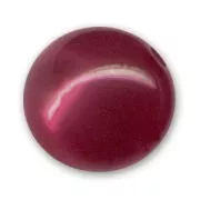Polaris round bead glossy finish 20 mm Burgundy x1