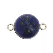 Round setting spacer for 10mm flat back cabochon - Gold filled x1